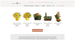 Desktop Screenshot of downtownflorist1.com